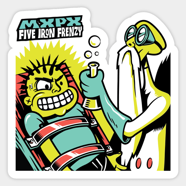 MXPX Bremerton Pop Punk Sticker by KingCrafter